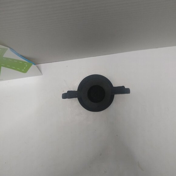 Candle Holder, Retro Bubble Black 8 3/4"x 5 1/4" - Picture 2 of 4